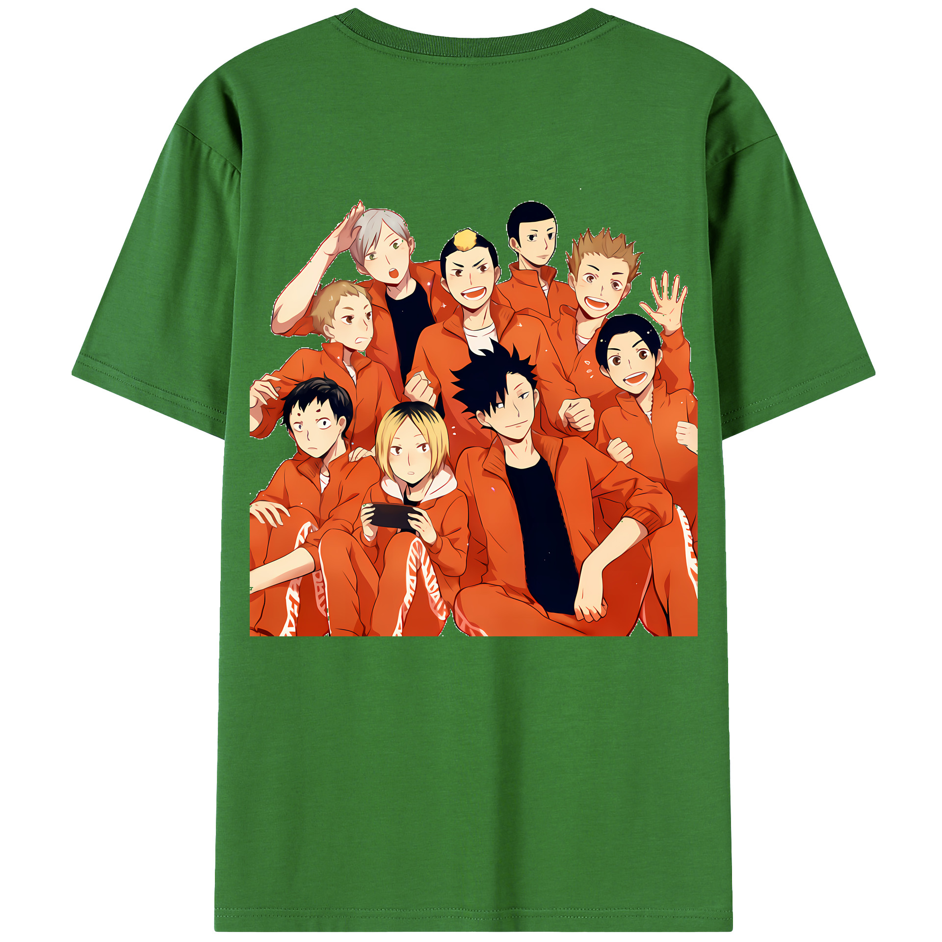 （画像用） ハイキュー!! Haikyu!! レディース半袖Tシャツ(バックプリント)
